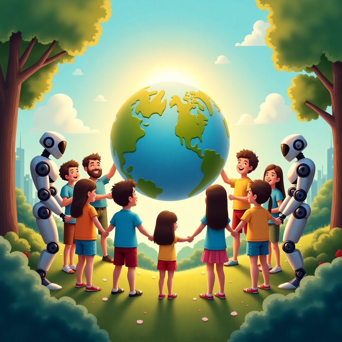 Responsible AI Illustration