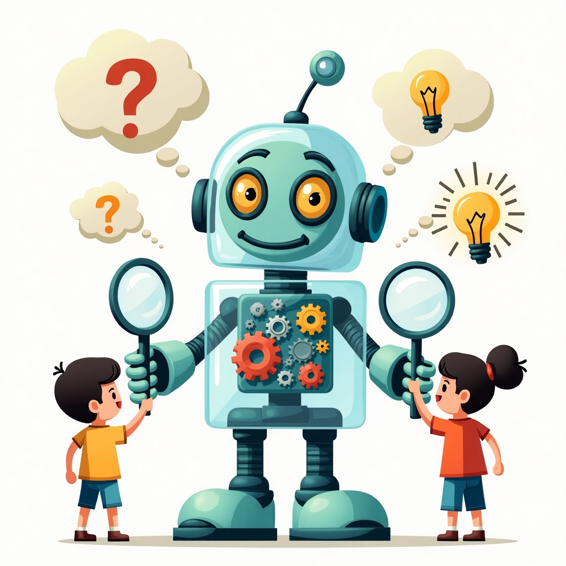 AI Transparency Illustration